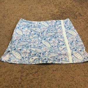 size 8 lily pulitzer mini skirt